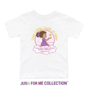 This Little Light of Mine - Girls Toddler T-shirt (Bi-racial)